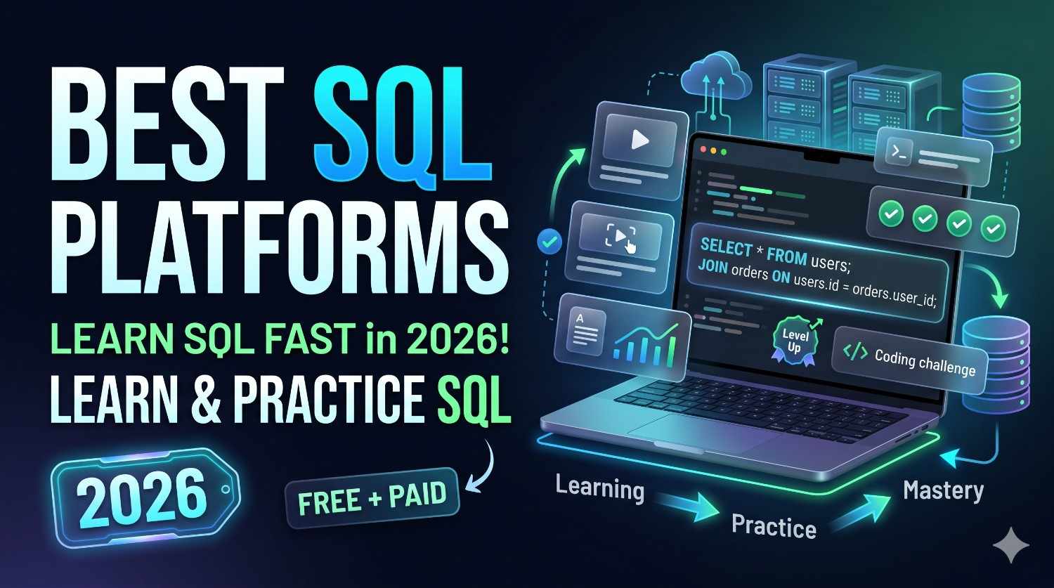 Best Platforms for Learning and Practicing SQL in 2026