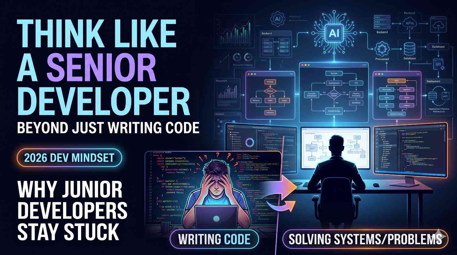 Beyond the Syntax: The Comprehensive Guide to Thinking Like a Senior Developer