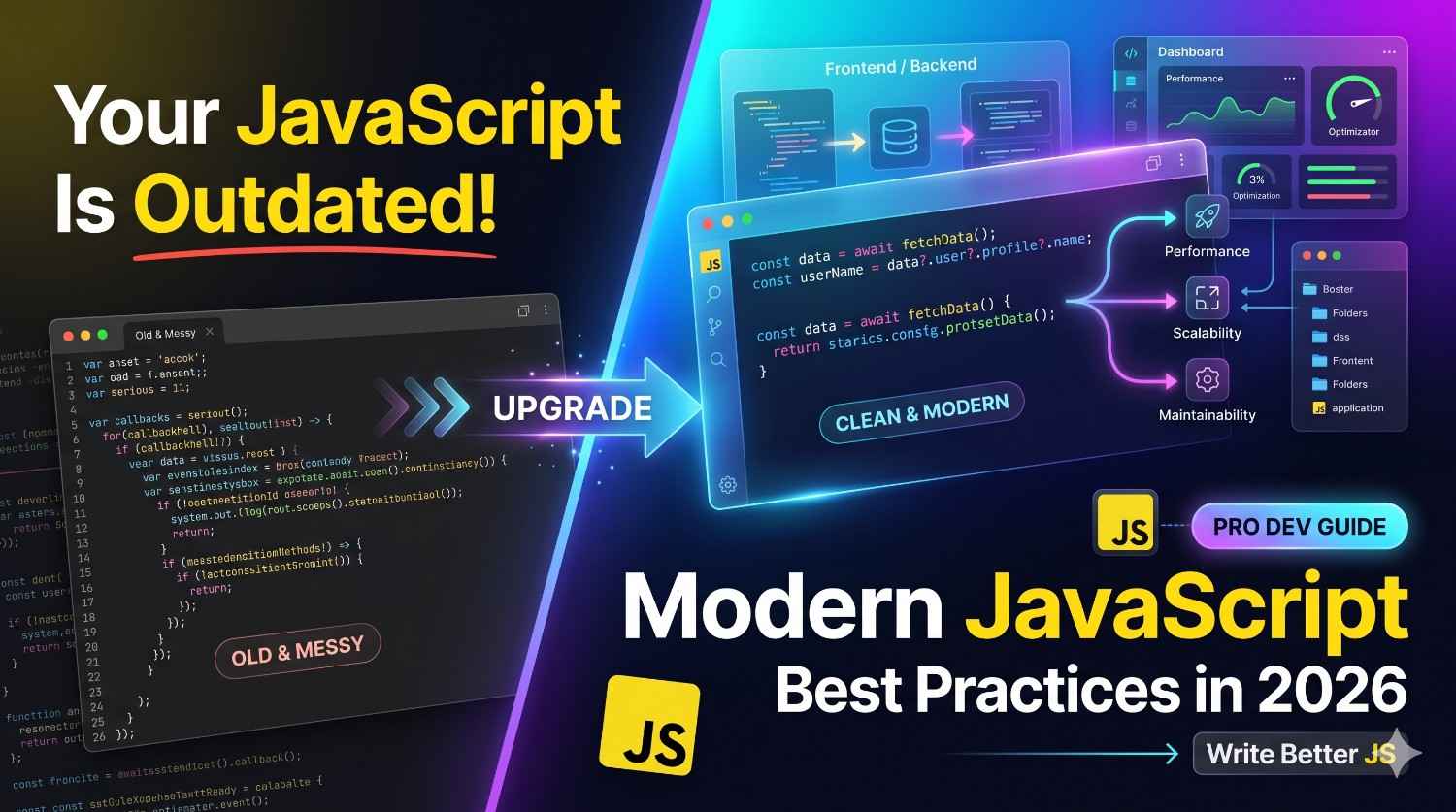 Modern JavaScript Best Practices in 2026: A Definitive Guide for Professional Developers