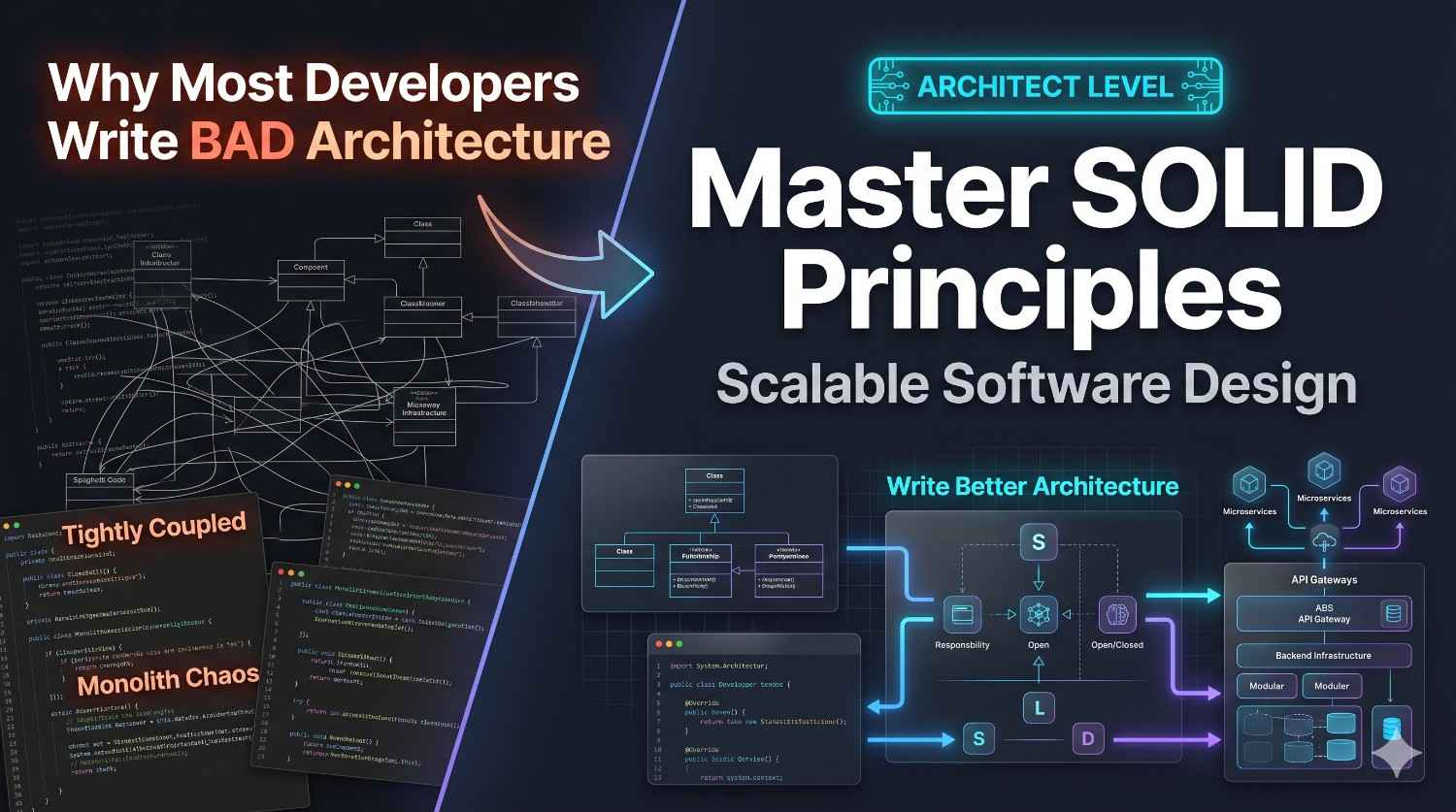 Mastering SOLID Principles: The Architect's Guide to Scalable Software Design