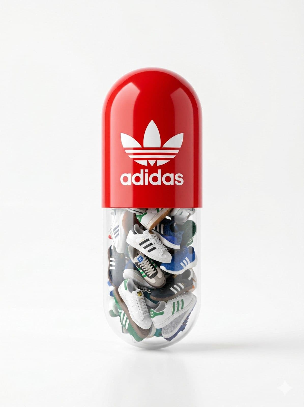 Example output for Hyper-realisitc Brand Product in Capsule