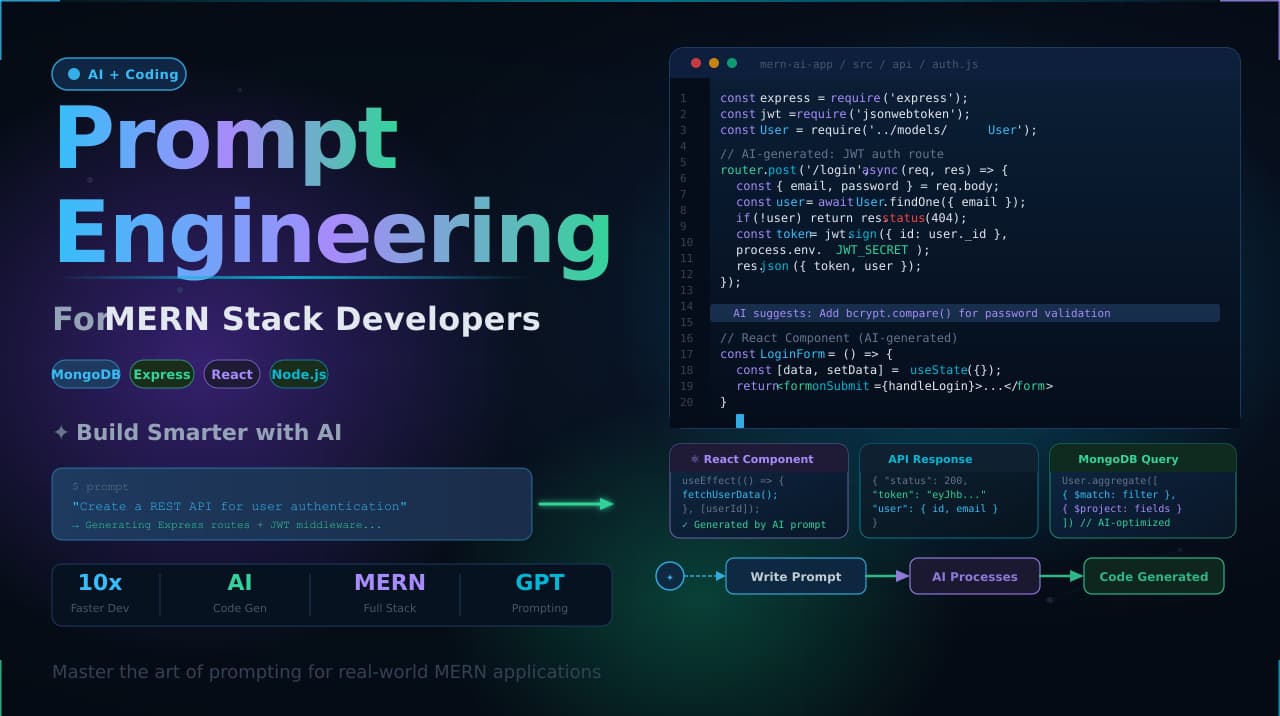 Mastering Prompt Engineering for MERN Stack Developers