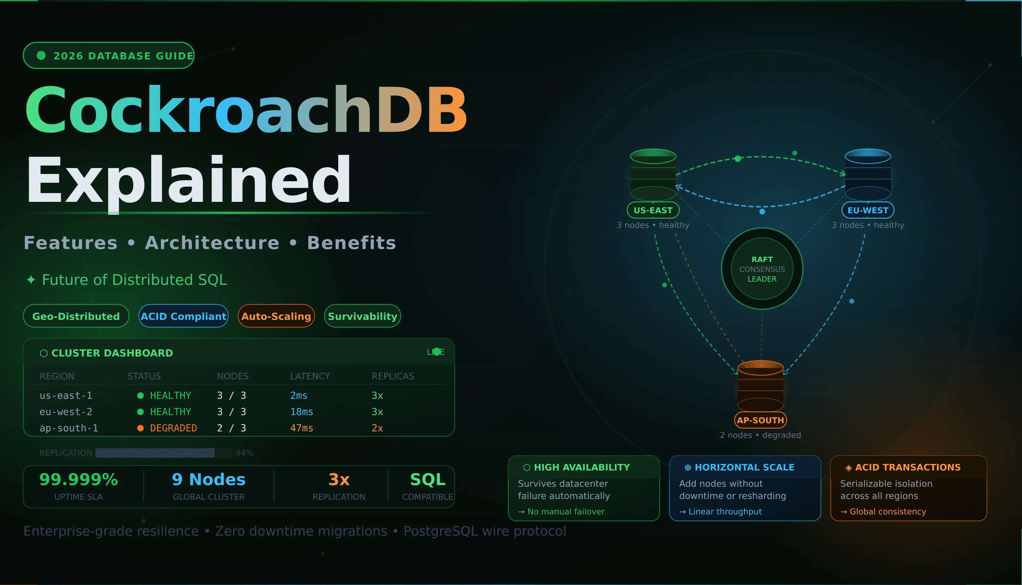 CockroachDB Explained: Features, Architecture, and Benefits in 2026