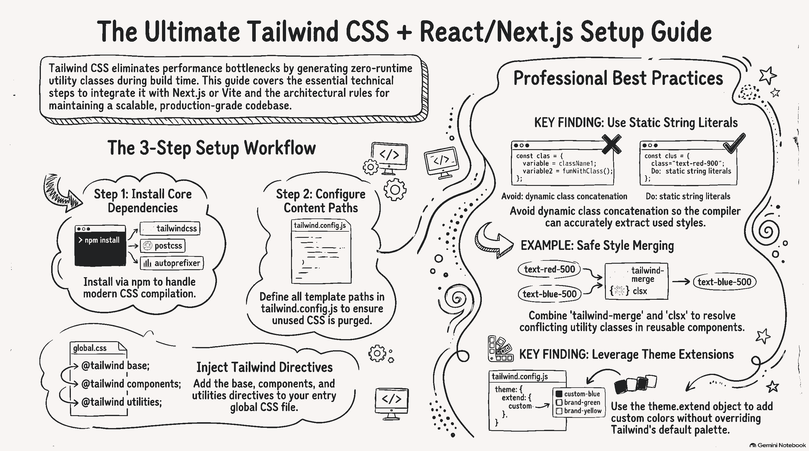 How to Setup Tailwind CSS in React and Next.js: The Ultimate Integration Guide